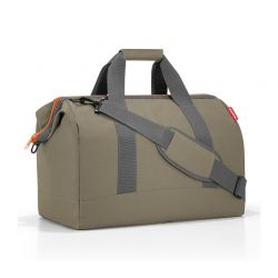 Sac de Voyage Allrounder M Olive Green en Toile - Reisenthel