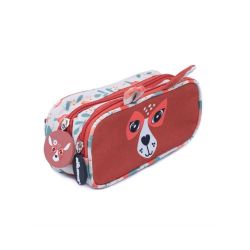 Trousse Double Sac à Dos Mélimélos la biche en Toile - Les Déglingos en Toile - Les Déglingos