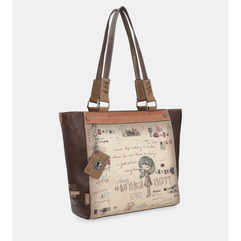 Sac Shopping Authenticity en Synthétique - Anekke Sac Shopping Authenticity en Synthétique - Anekke