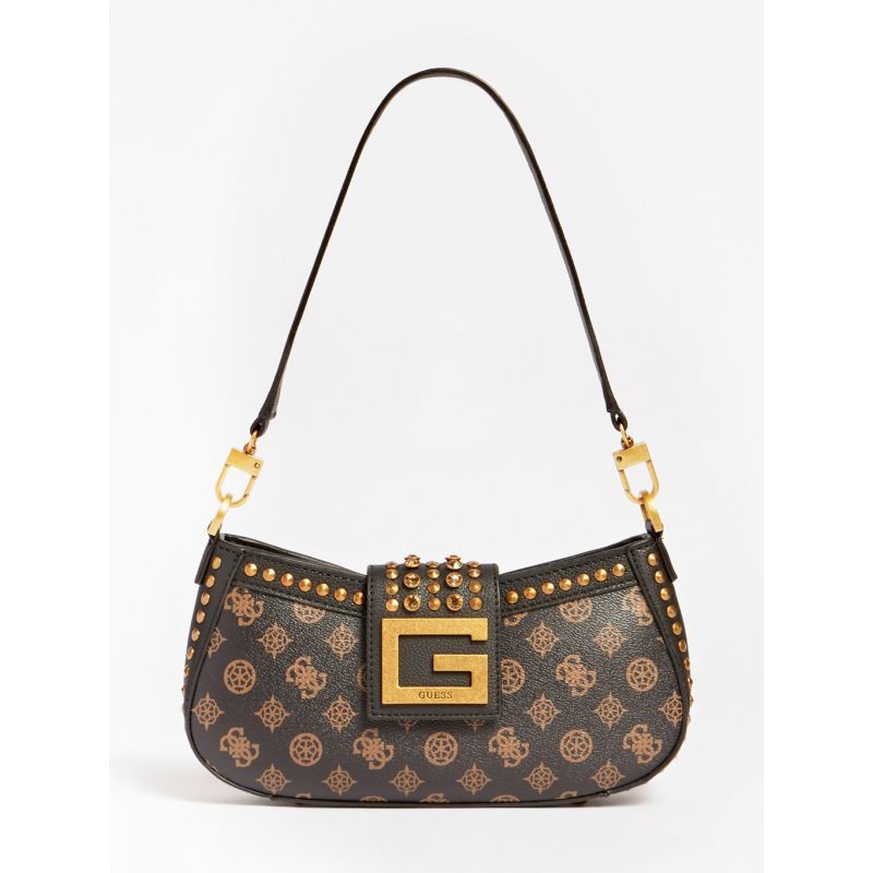 Sac Baguette Bling Logo en Synthétique - Guess