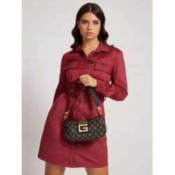Sac Baguette Bling Logo en Synthétique - Guess