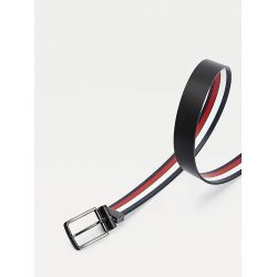 Ceinture Réversible 115cm Noir en Cuir - Tommy Hilfiger