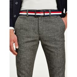 Ceinture Réversible 115cm Noir en Cuir - Tommy Hilfiger