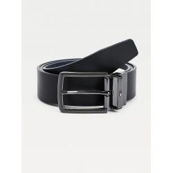 Ceinture Réversible 115cm Noir en Cuir - Tommy Hilfiger