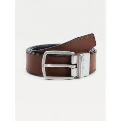Ceinture Réversible 115cm Noir en Cuir - Tommy Hilfiger
