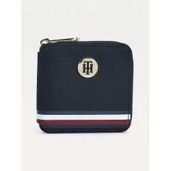 Portefeuille Zippé Poppy en Synthétique - Tommy Hilfiger