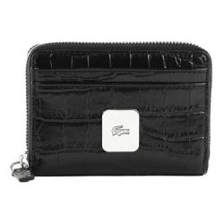 Porte-Monnaie Amelia en Cuir Façon Croco - Lacoste