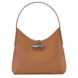 Sac Epaule Roseau en Cuir - Longchamp