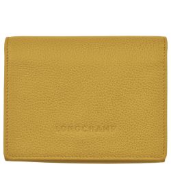Portefeuille Le Foulonné en Cuir - Longchamp