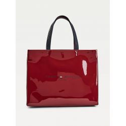 Sac Cabas en Synthétique Vernis - Tommy Hilfiger
