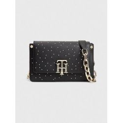 Sac Bandoulière TH Lock en Synthétique Façon Croco - Tommy Hilfiger