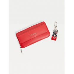 Coffret Iconic Porte-Clés + Portefeuille en Synthétique - Tommy Hilfiger