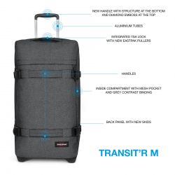 Valise 2 Roulettes Transit'R (taille M) - Eastpak