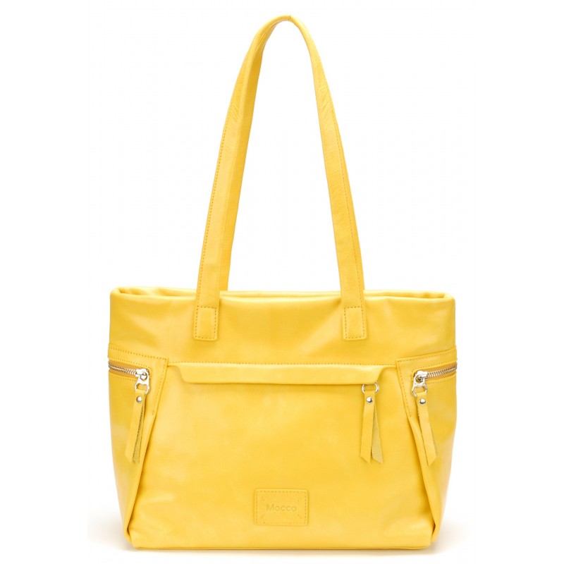 Sac shopping cuir Mayline