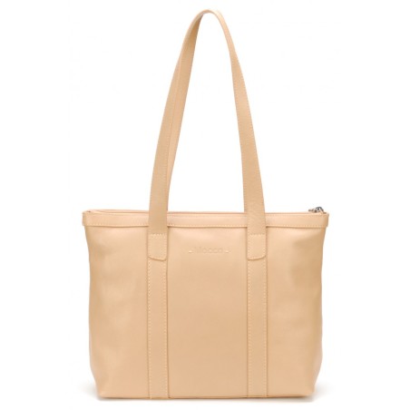 Sac épaule Ariel en Cuir - Mocca