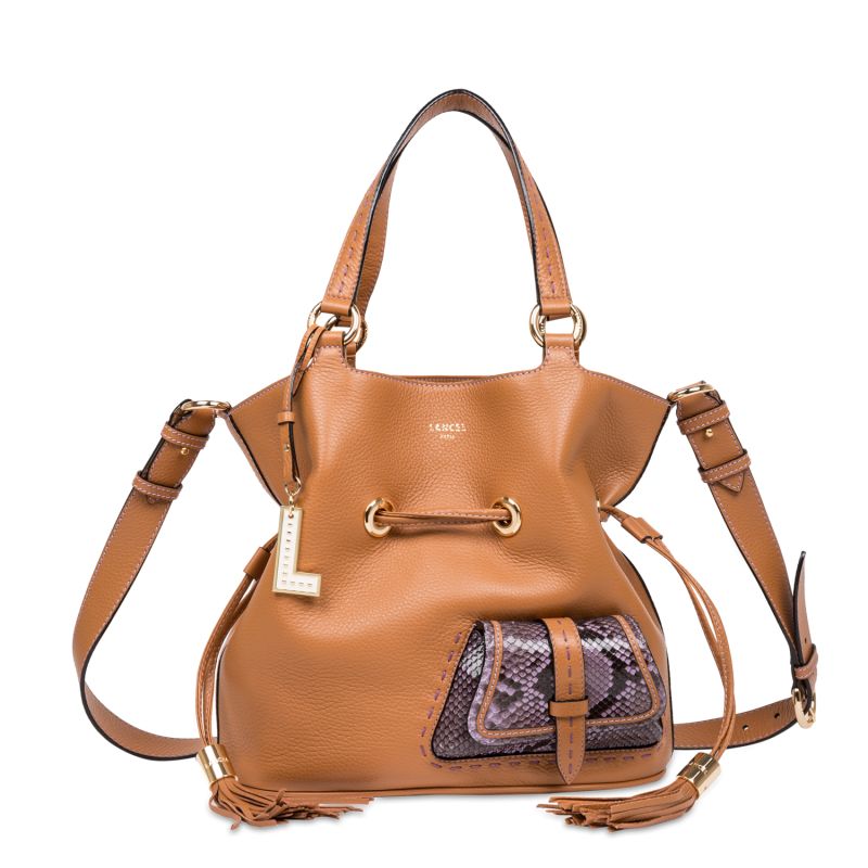 Sac Seau M Premier Flirt en Cuir Finition Python - Lancel Sac Seau M Premier Flirt en Cuir Finition Python - Lancel