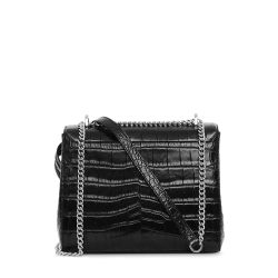 Sac Bandoulière Rabat M Ninon en Cuir Croco - Lancel