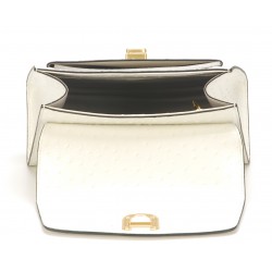 Sac à main Naomi cuir façon autruche