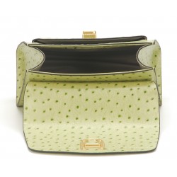 Sac à main Naomi cuir façon autruche