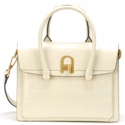 Sac à main Romy cuir façon croco