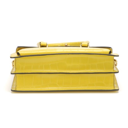 Sac à main Romy cuir façon croco