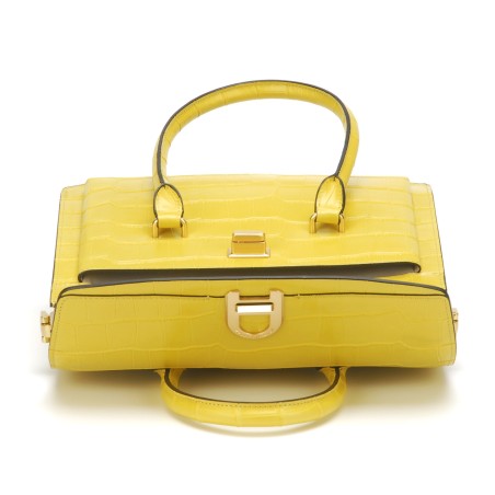 Sac à main Romy cuir façon croco