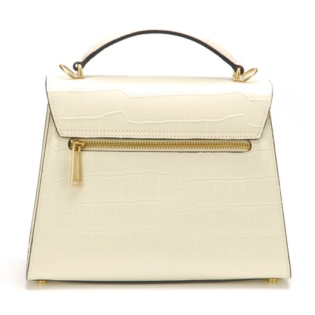 Sac à main Romy cuir façon croco