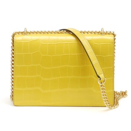Sac bandoulière Romy cuir façon croco