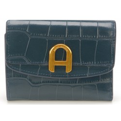 Portefeuille Romy cuir façon croco