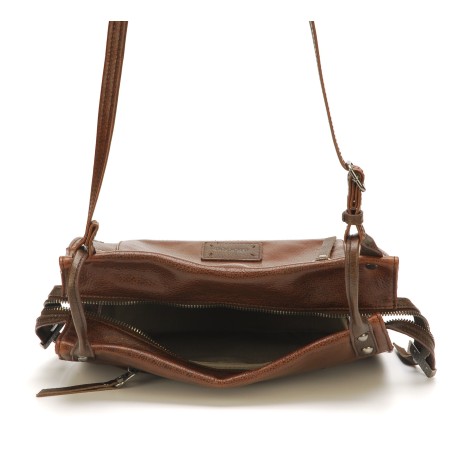 Sac travers cuir vachette Marie - M39-13