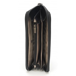 Compagnon zippée cuir vachette Marie - M39-189