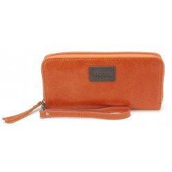 Compagnon zippée cuir vachette Marie - M39-189 Compagnon zippée cuir vachette Marie - M39-189