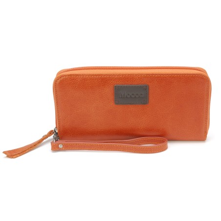 Compagnon zippée cuir vachette Marie - M39-189