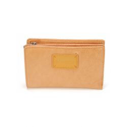 Porte-Monnaie et Cartes Marie en Cuir - Mocca