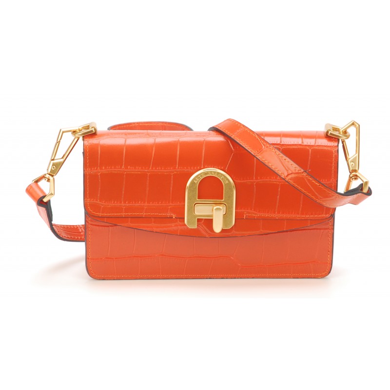 sac pochette Romy cuir façon croco sac pochette Romy cuir façon croco