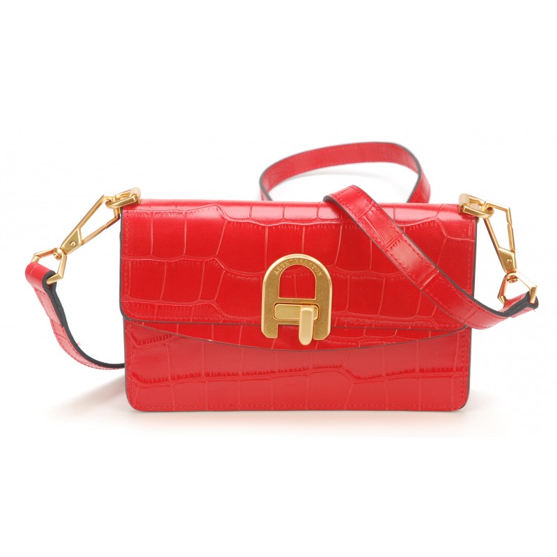 sac pochette Romy cuir façon croco sac pochette Romy cuir façon croco