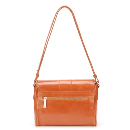 Sac épaule rabat cuir Kessy