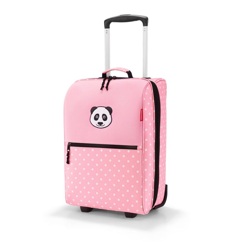 Valise Cabine XS 43cm Panda Dots Pïnk en Toile - Reisenthel Valise Cabine XS 43cm Panda Dots Pïnk en Toile - Reisenthel