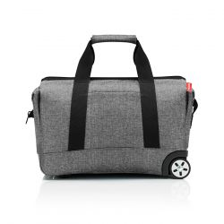 Sac Allrounder Trolley Twist Silver en Toile - Reisenthel