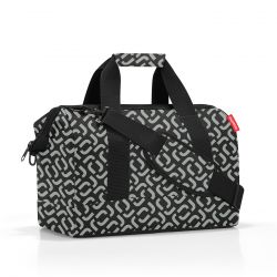 Sac de Voyage Allrounder M Signature Black en Toile - Reisenthel