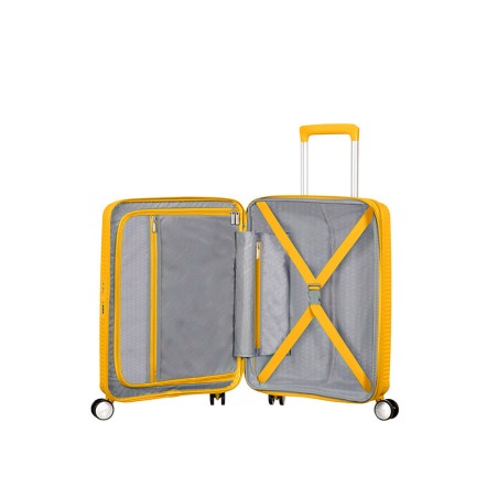 Valise 4 Roues Cabine 55cm Ext. Soundbox - American Tourister
