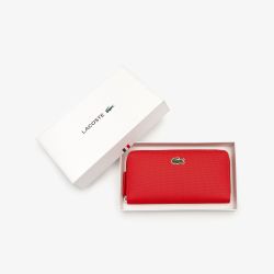 Compagnon Zippé L.12.12 Petit piqué uni en Synthétique - Lacoste