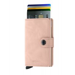 Porte-Cartes et Billets MiniWallet Vintage en Cuir - Secrid