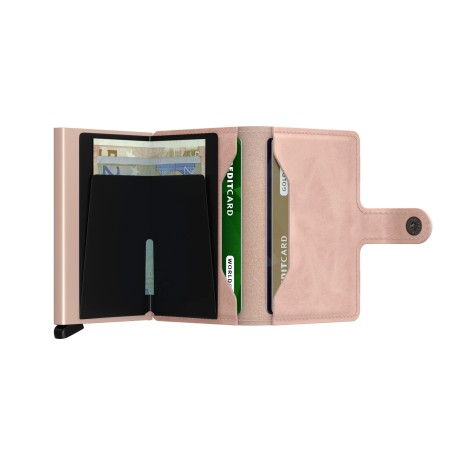Porte-Cartes et Billets MiniWallet Vintage en Cuir - Secrid