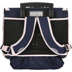 Cartable à Roulettes 38 cm Kelly Bleu - Tann's