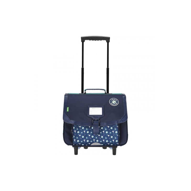 Cartable à Roulettes 38 cm Kilian Bleu - Tann's