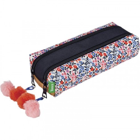 Trousse Double Antonia Bleu - Tann's