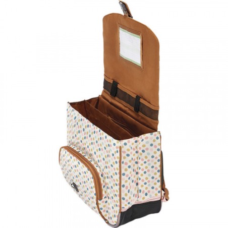 Cartable 38 cm Claire Multicolore - Tann's