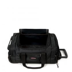 Sac de Voyage à Roulettes 55cm Leatherface S + Black - Eastpak