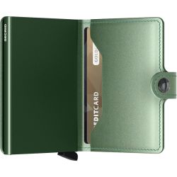 Porte-Cartes et Billets MiniWallet Metallic en Cuir - Secrid